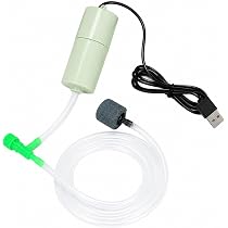 Amazon.co.jp: USBエアポンプ 水槽用 小型酸素ポンプ エアレーション